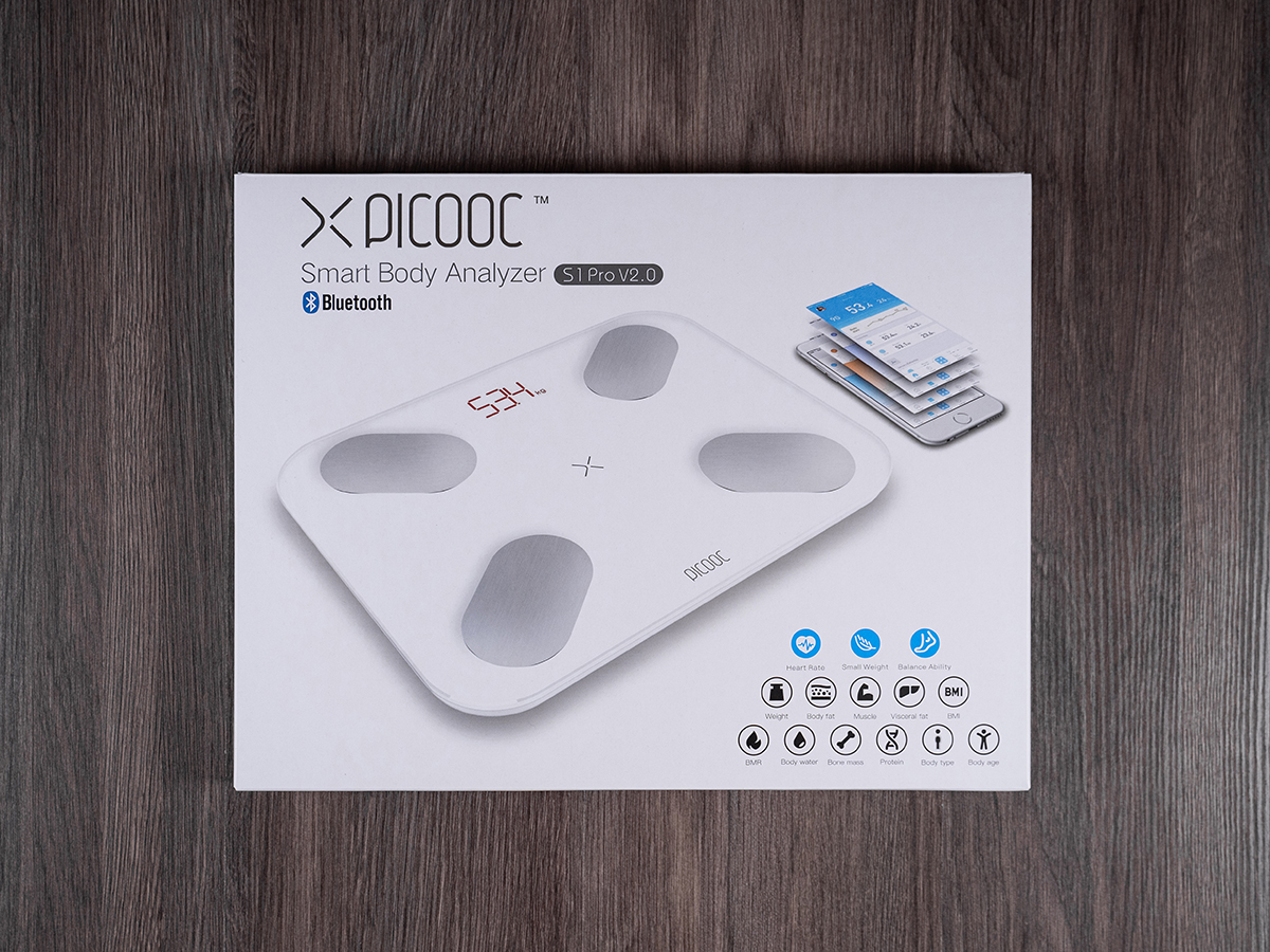 Купить Умные весы Picooc S1 Pro V2 (Bluetooth, 34x26 см) недорого в ...