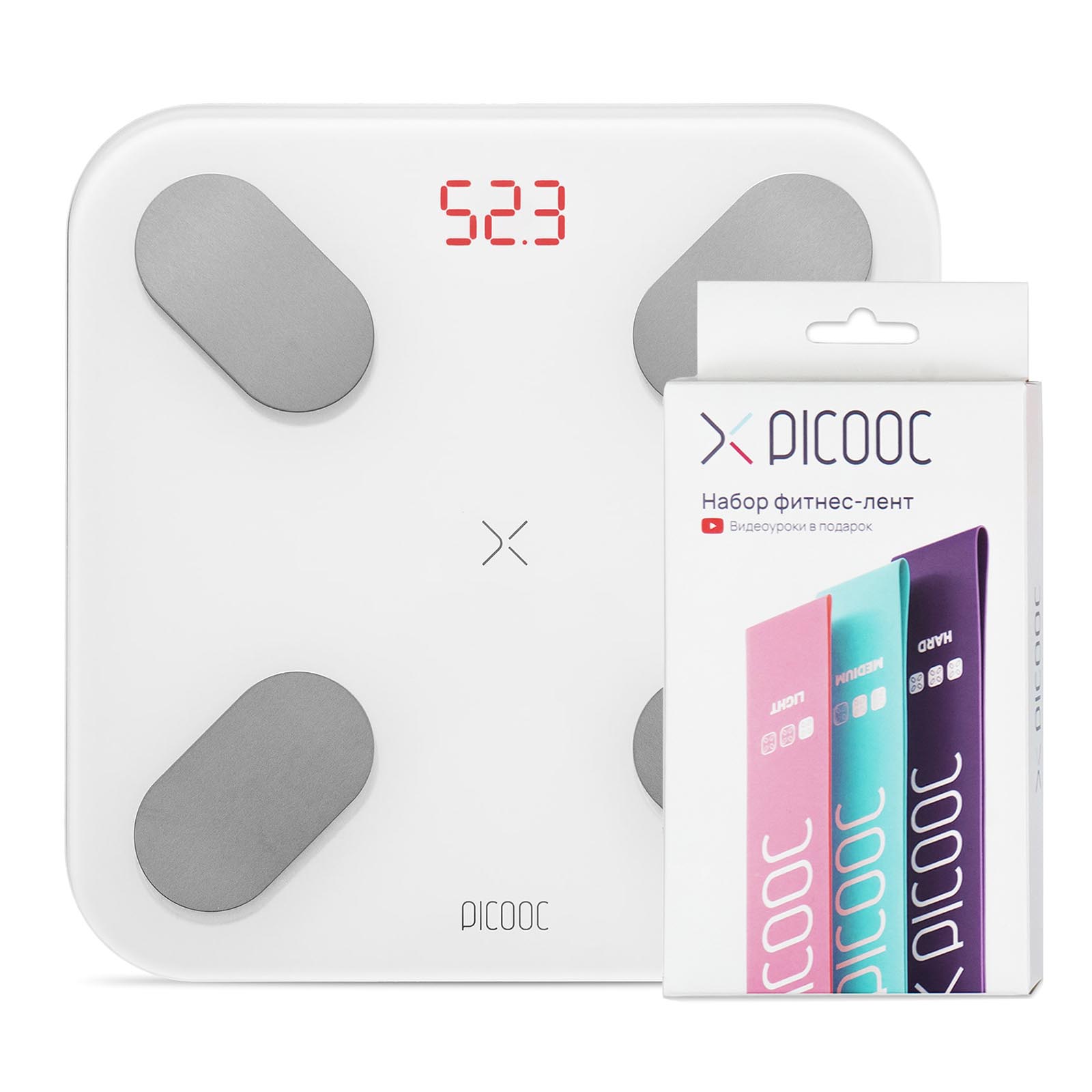 Купить Умные весы Picooc Mini Pro V2 (Bluetooth, 29х29 см) недорого в ...